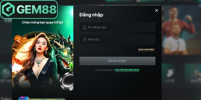 Đăng Nhập Gem88 Nhanh Chóng, An Toàn Hiệu Quả Nhất 2026 2 Kiểm tra tài khoản trước khi thực hiện thao tác vào đăng nhập Gem88