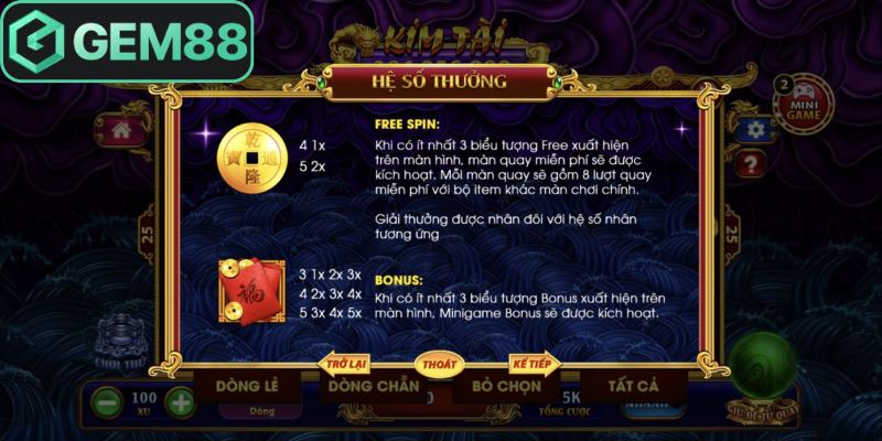 Kho Tàng Ngũ Long Gem88 - Tựa Game Nổ Hũ Thượng Lưu Số 1 2 Tối ưu hóa thời gian cùng tính năng tự động quay
