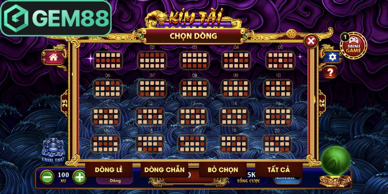 Kho Tàng Ngũ Long Gem88 - Tựa Game Nổ Hũ Thượng Lưu Số 1 3 Ưu tiên chọn rồng vàng khi quay kho tàng ngũ long Gem88