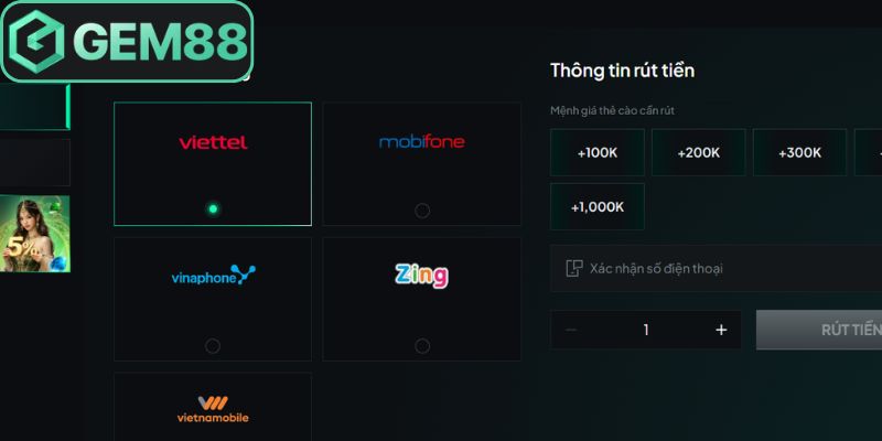 Rút Tiền Gem88 Hướng Dẫn Thao Tác Tối Ưu Hệ Thống Số 1 2 Chuyển đổi tài sản số dễ dàng qua nền tảng hiện đại