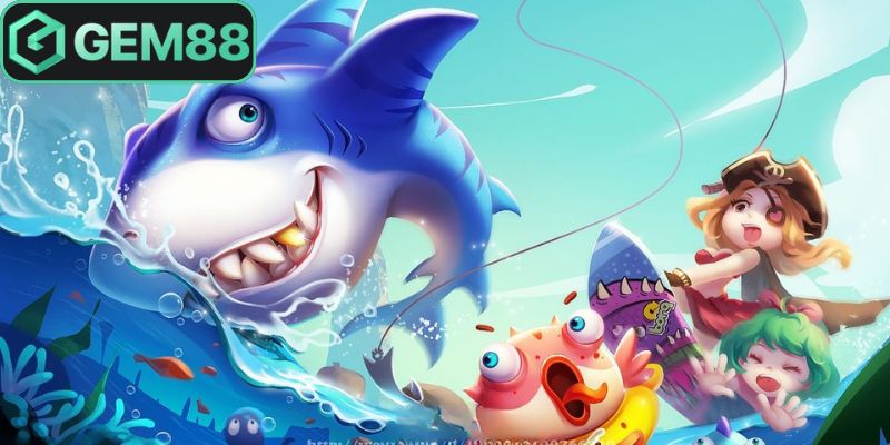 Tam Tiên Bắn Cá Gem88 - Chiến Thuật Xả Đạn Nhận Thưởng 2 Ghim tâm khóa mục tiêu hạ gục sinh vật nhanh